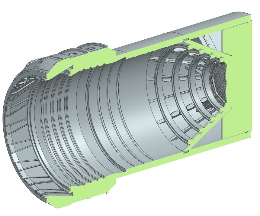 SR-71 exhaust nozzles in 1/48 and 1/72 scale